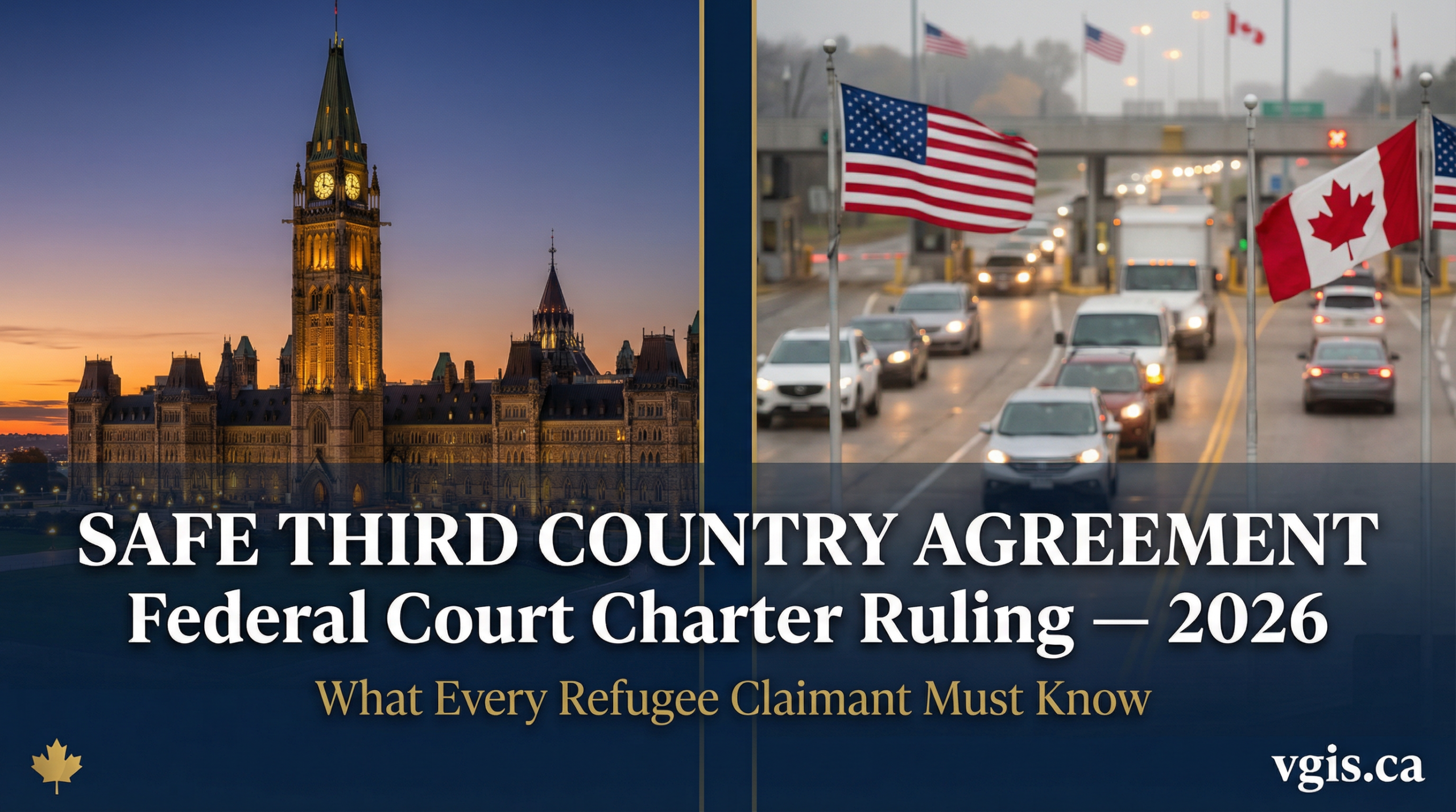 Canada-US Safe Third Country Agreement: Federal Court Rules in Landmark Charter Challenge — What Every Refugee Claimant Must Know in 2026