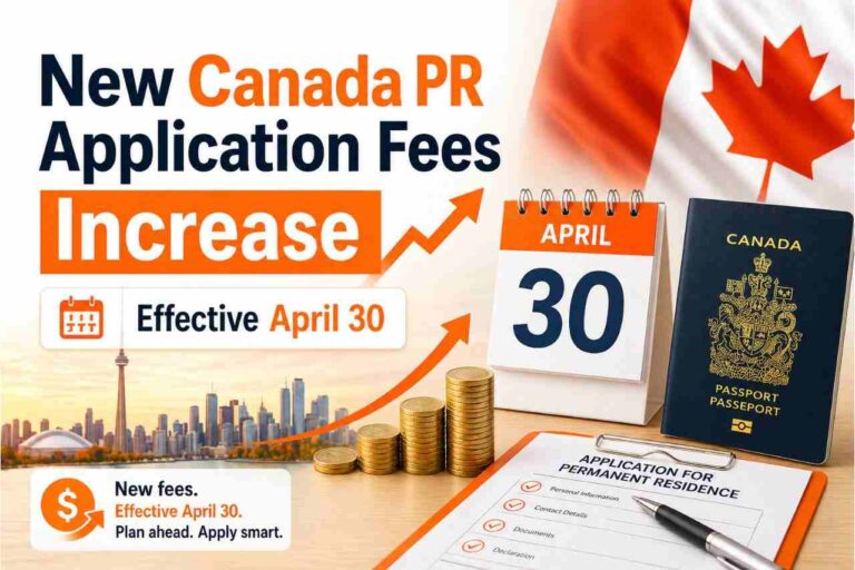 Canada PR Fees Increase (April 30, 2026): What You Need to Know
