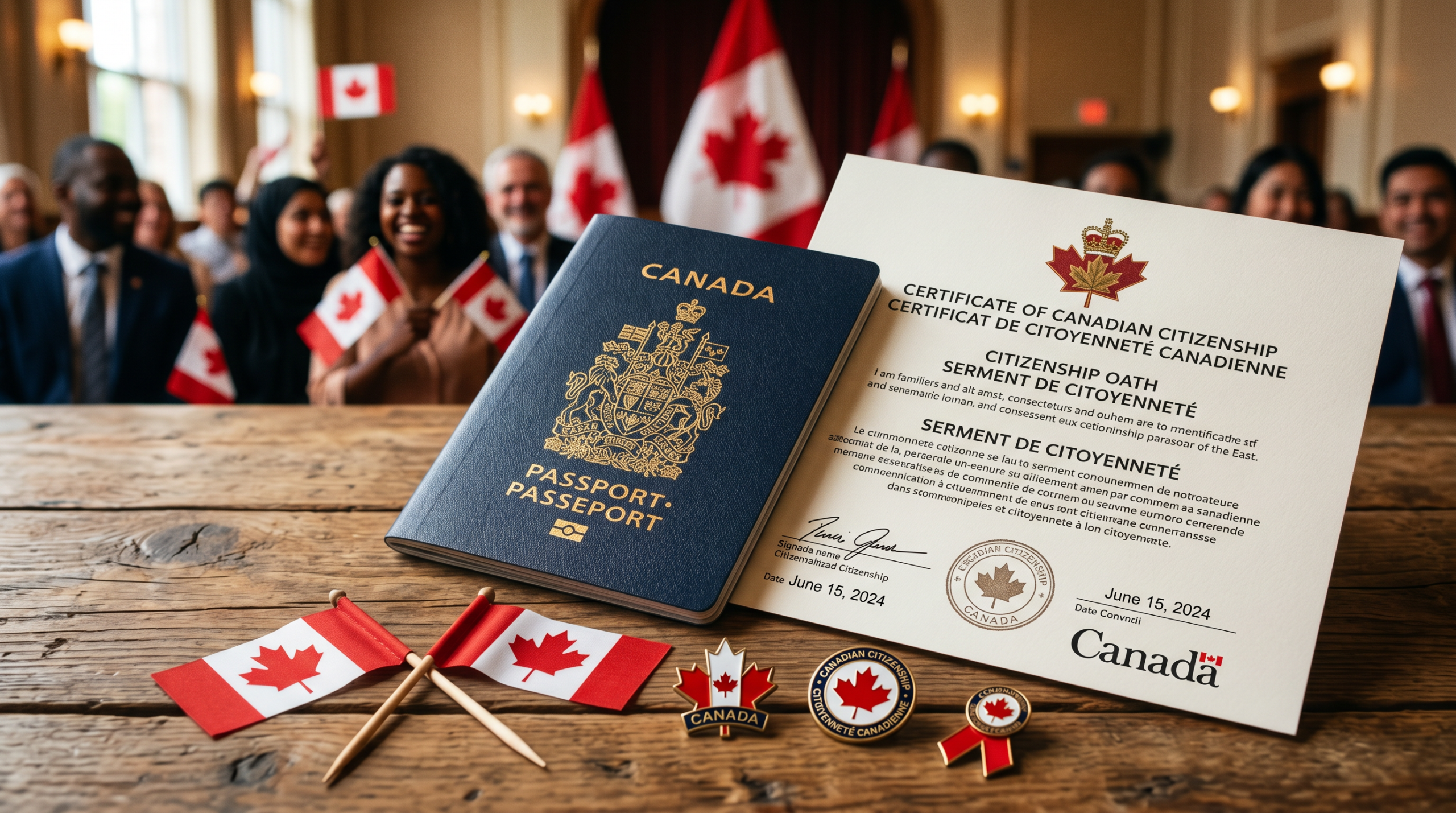 Canadian citizenship and passport