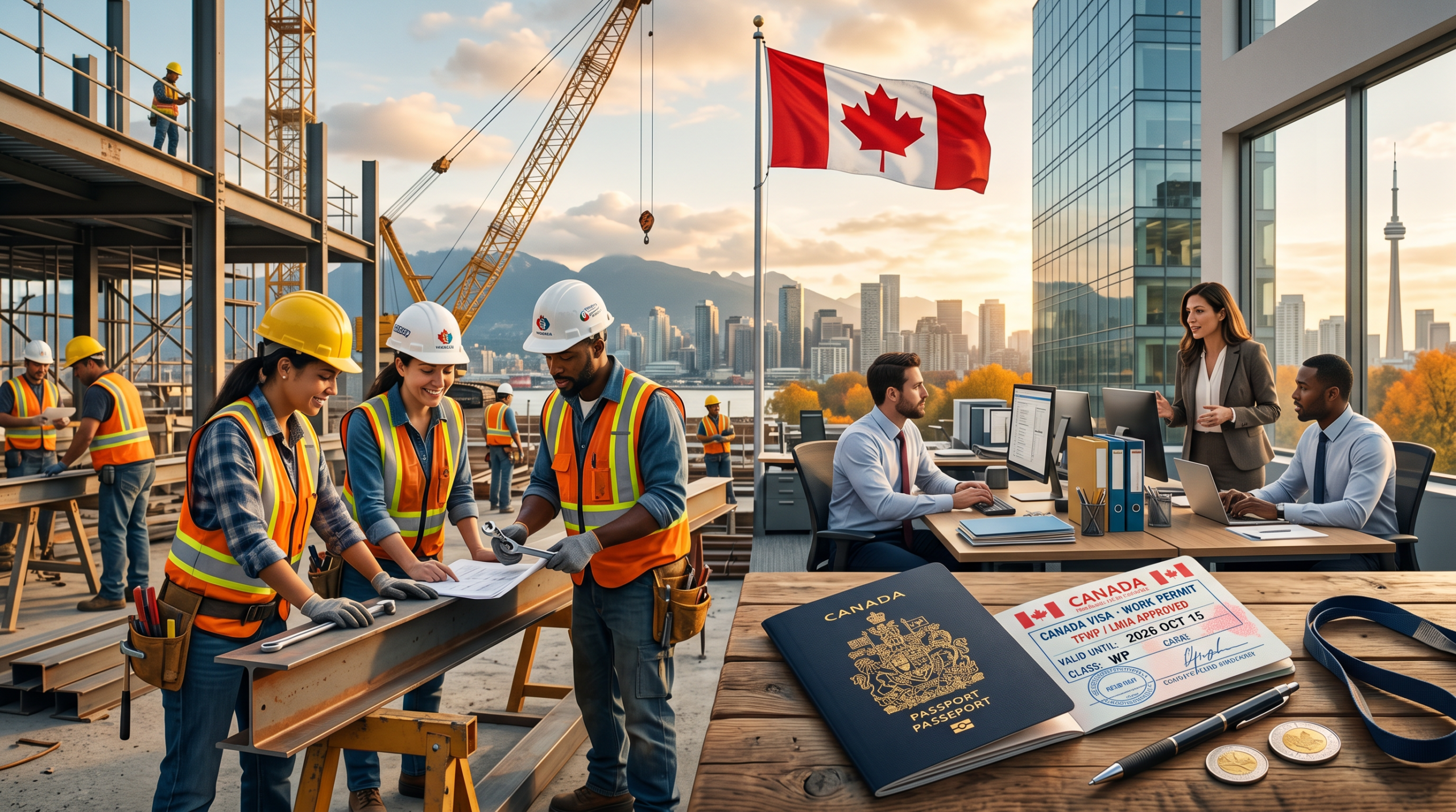 Canadian work permit and LMIA