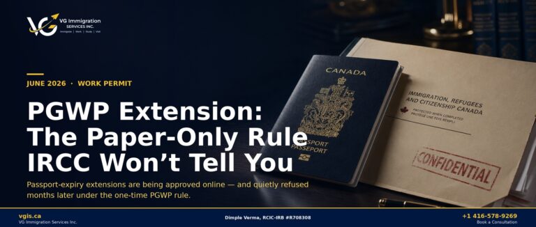 PGWP Extension Due to Passport Expiry: The Paper-Only Rule IRCC Won’t Tell You